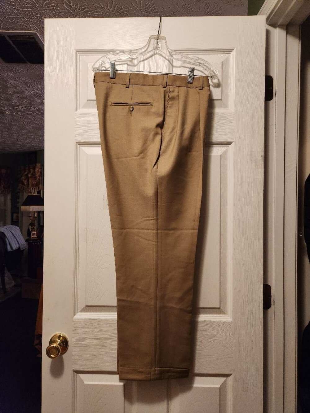 Grant Thomas men's 100%wool dress pants  size: 38/29